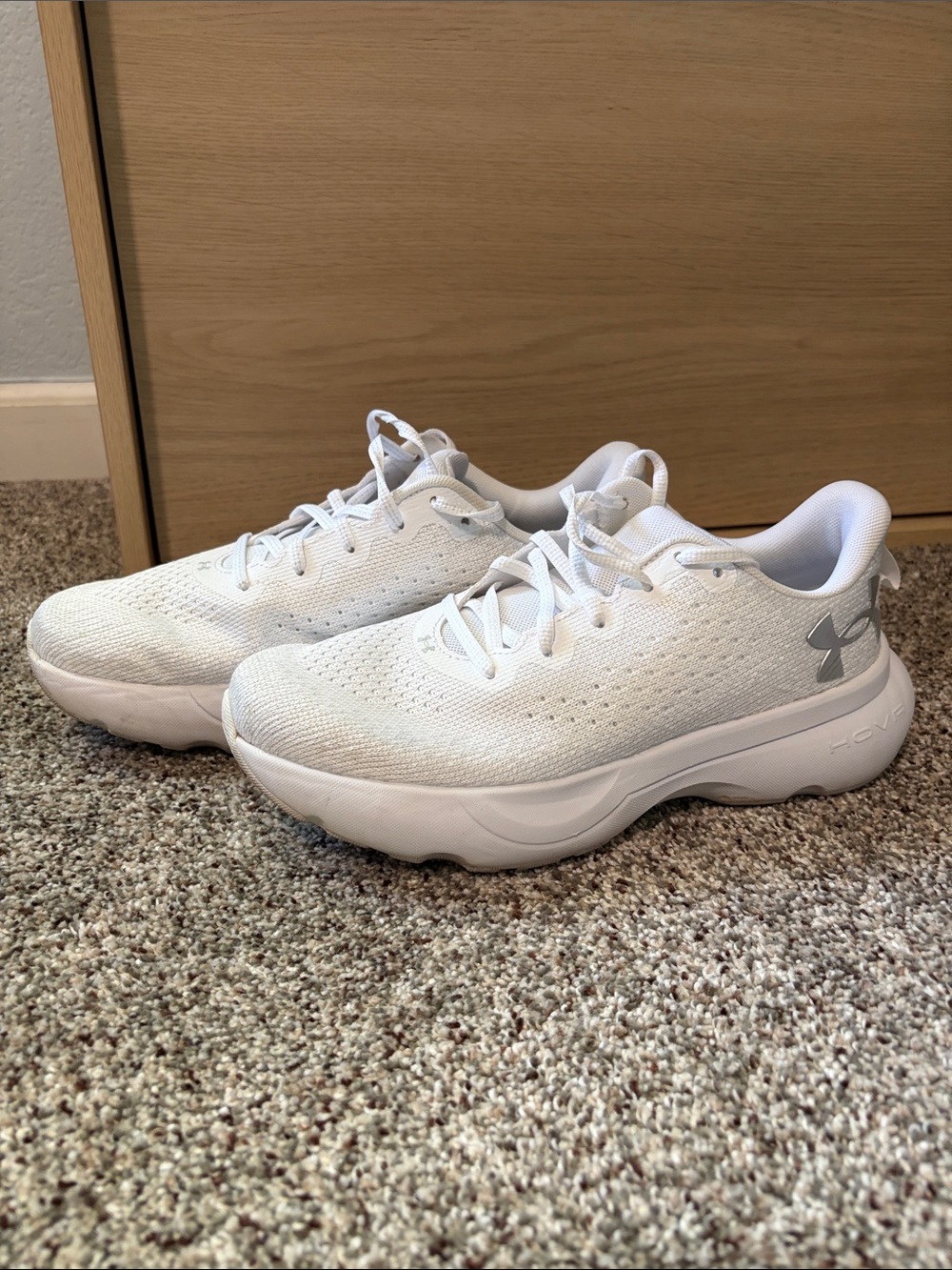 Under Armour Women’s White Athletic Running Sneakers